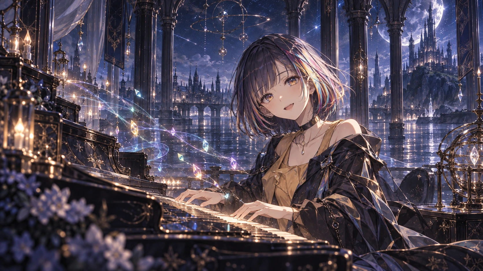 茉白トキ — カードコレクションの原画