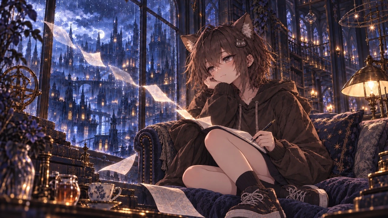 ふにゃーん — カードコレクションの原画