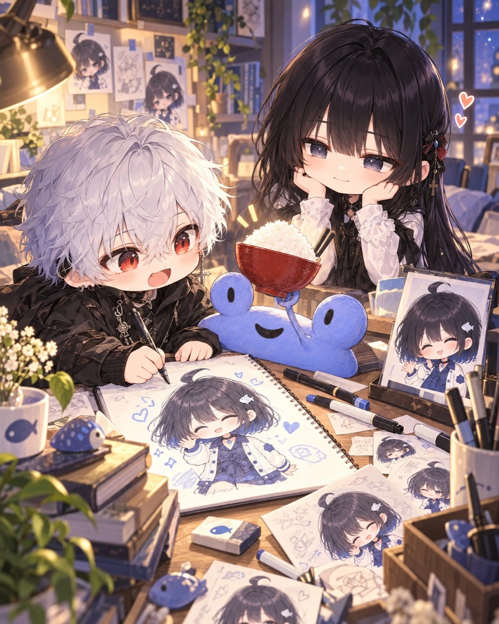 しらすクリエイター — カードコレクションの原画
