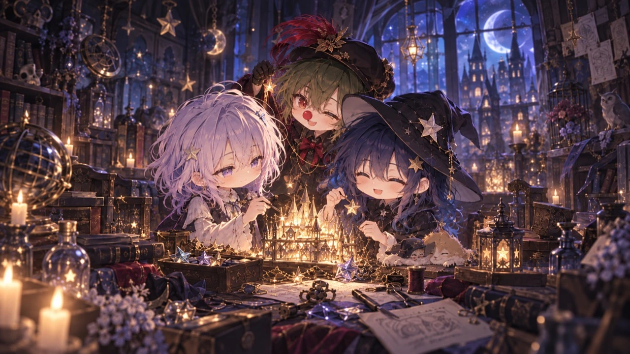 魔法工房へようこそ — カードコレクションの原画
