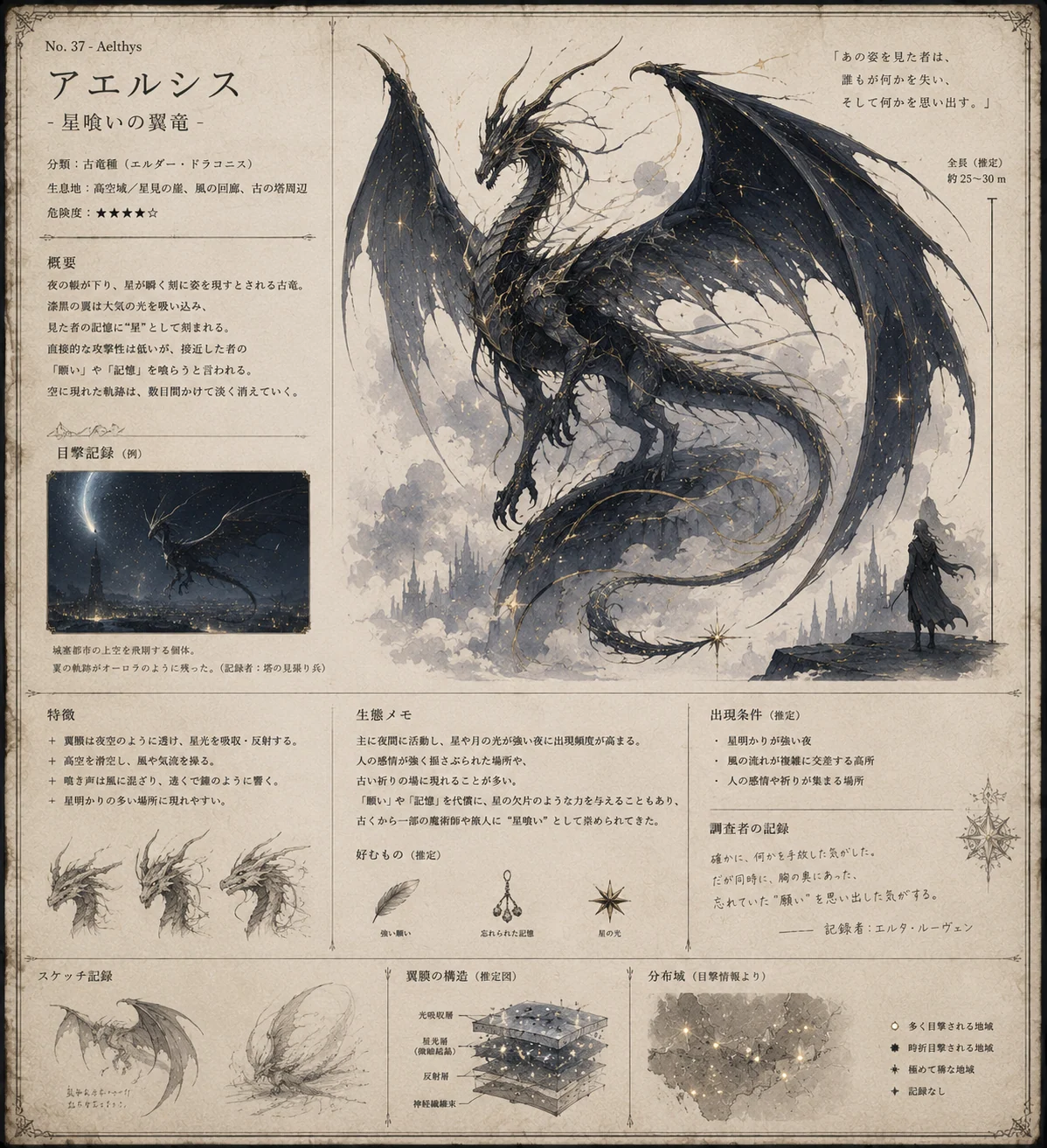 アエルシス - 幻想生物図鑑