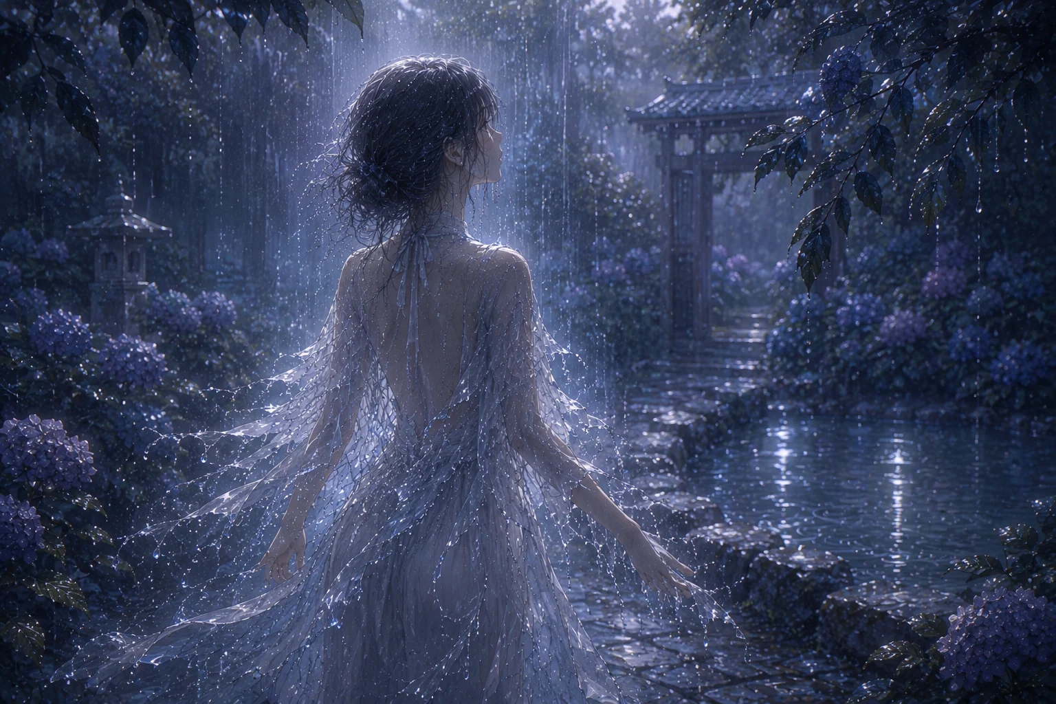 『紫陽花は雨の名前を知っている。』挿絵2
