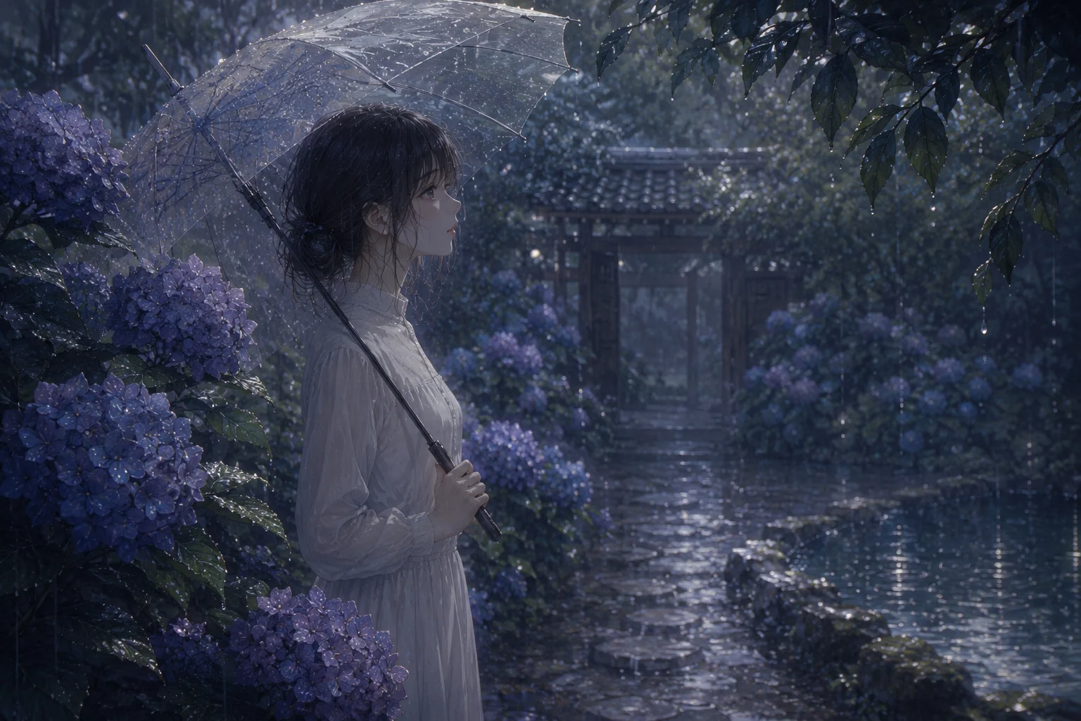 『紫陽花は雨の名前を知っている。』挿絵1