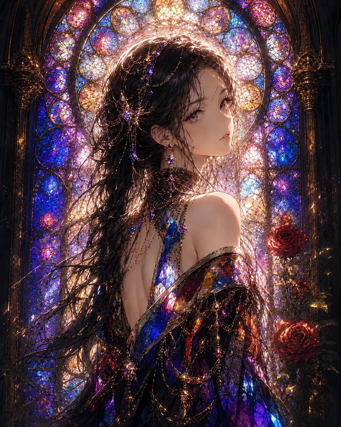 玻璃聖花