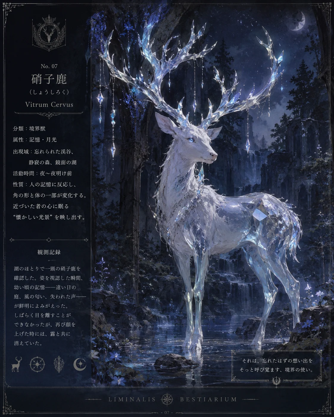 硝子鹿